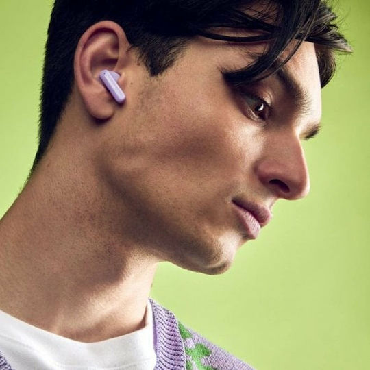 Energy Sistem Serenity ANC In-ear Bluetooth Handsfree Earphones with Sweat Resistance and Charging Case Purple