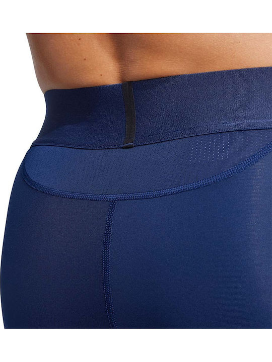 adidas Techfit Ανδρικό Ισοθερμικό Παντελόνι Compression Μπλε