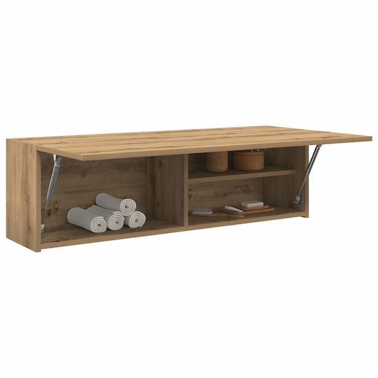 vidaXL Ντουλάπι Μπάνιου 100x25x30cm Δρυς