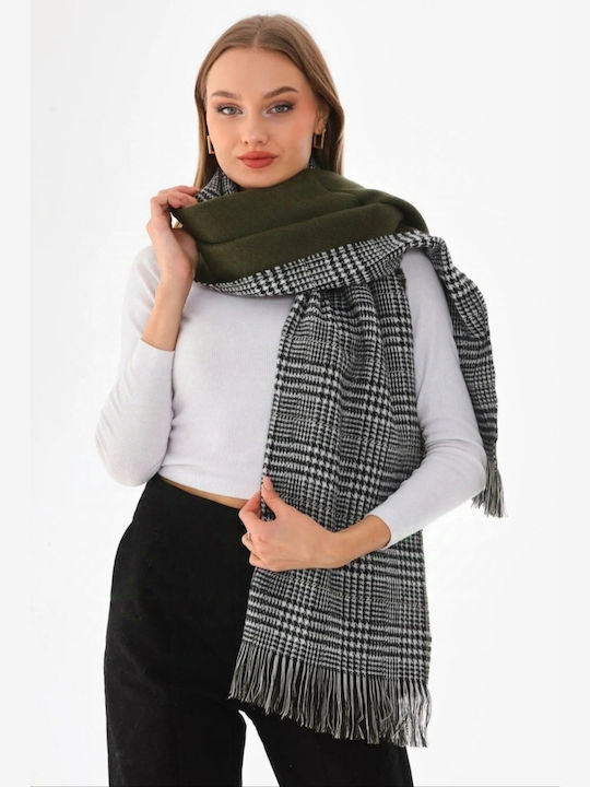 Concept Women's Wool Scarf Green