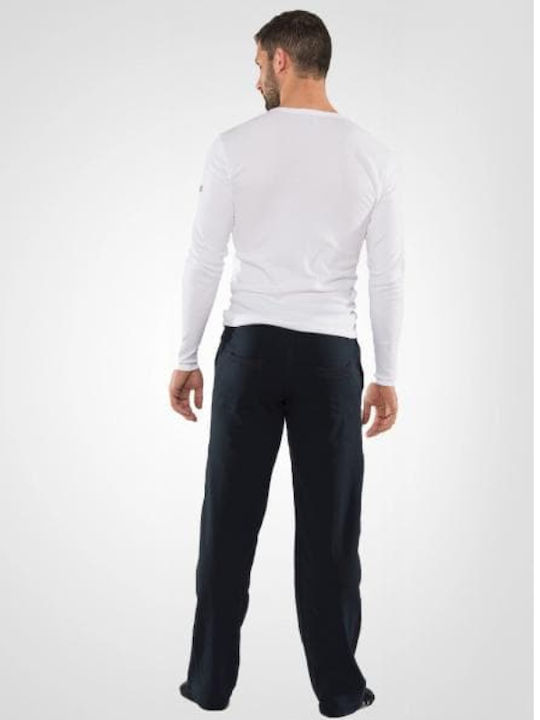 Tricou De Corp Pentru Bărbați Mânecă Lungă Alb 32/876/M.M.WHITE