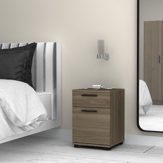 Комод Veto Дървен Кафяв 40x39x57см