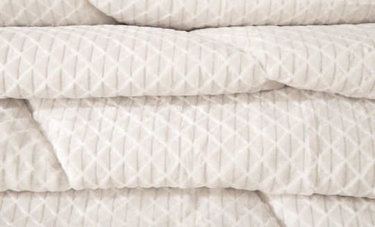 Saint Clair Duvet Cover Semi-double 180x240cm Baroque Ivory 660 GSMGsm