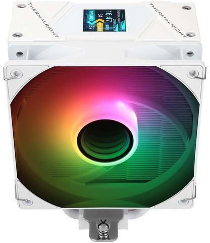 Thermalright Assassin Spirit 120 Vision CPU Cooling Fan with ARGB for 115x/1200/1700/1851 Socket White