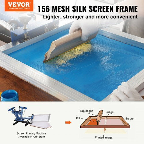 Vevor Metallic Photo Frame with Silver Frame 6 Pieces