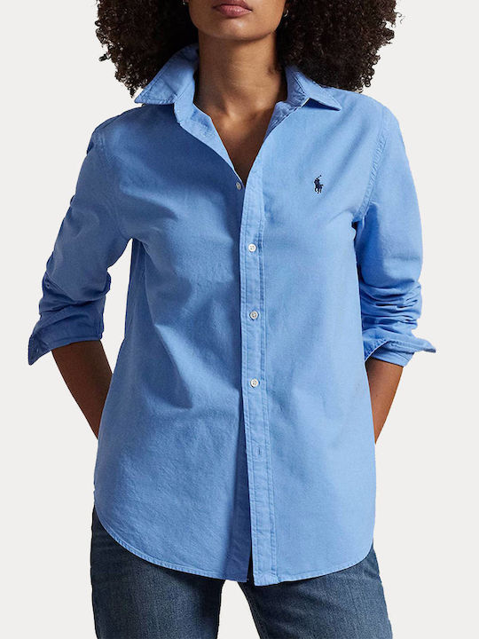 Ralph Lauren Mânecă lungă Femei Cămașă Light Blue