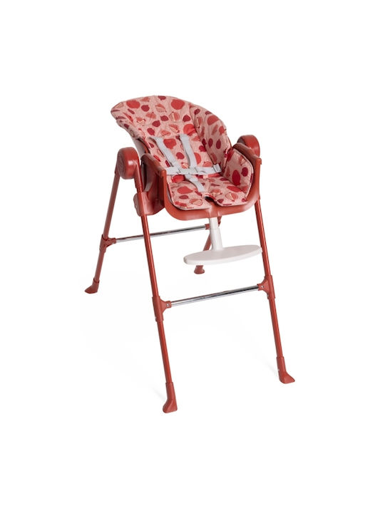 Chicco Polly Essential Foldable Baby Highchair with Adjustable Height Juice