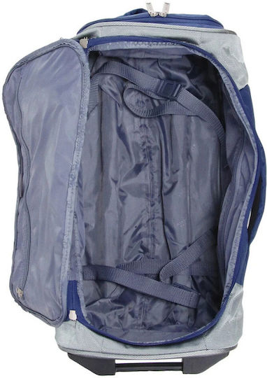 Airtex Paris Sack Voyage 35lt Blue with Wheels Fabric L55xW24xH28cm