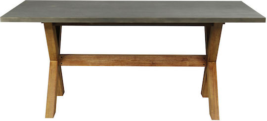 Caldera Τραπεζαρίας Cement 180x90x74.5εκ. Caldera Τραπεζαρίας Cement 180x90x74.5εκ.