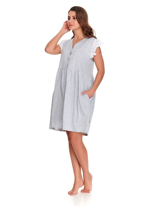 EasyMum Nightgown Maternity & Nursing Melange