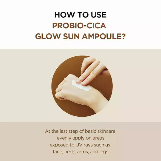 Skin1004 Probio-Cica Glow Sun PA++++ Protecție Solară de Față SPF50+