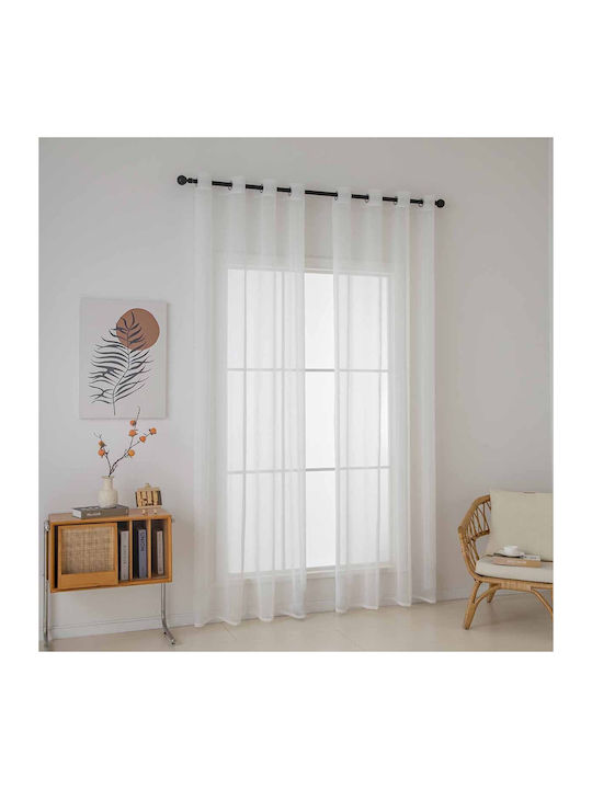 Beauty Home Sharp Art 8448 Ύφασμα Κουρτίνας Γάζα Εκρού Beauty Home Sharp Art 8448 Ύφασμα Κουρτίνας Γάζα Εκρού