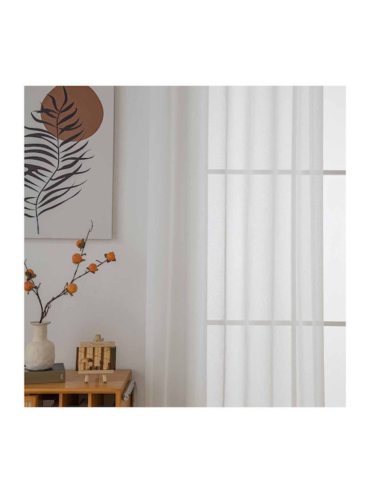 Beauty Home Sharp Art 8448 Curtain Fabric Gauze Ecru