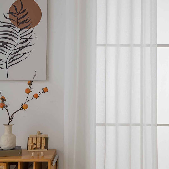 Beauty Home Sharp Art 8448 Stoffvorhang Gaze Ecru