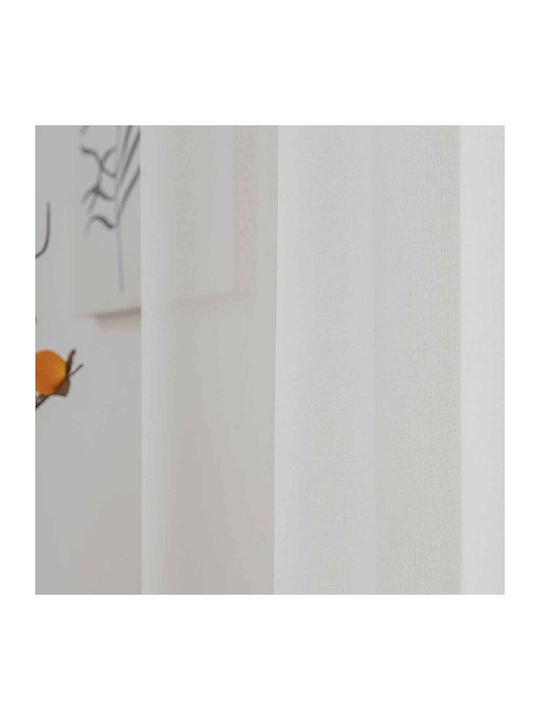 Beauty Home Sharp Art 8448 Curtain Fabric Gauze Ecru