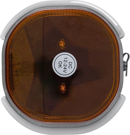 GloboStar Car Beacon LED 10 - 30V Waterproof 9cm with Orange Lighting