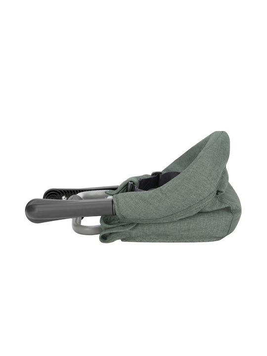 Inglesina Portable Fabric Booster Seat for Table Fast Stone Grey