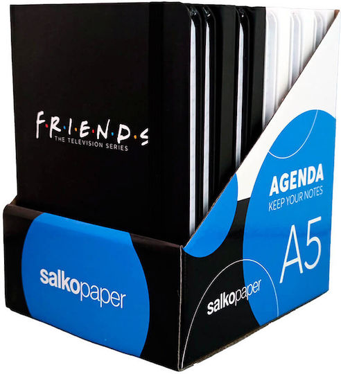 Salko Paper Τετράδιο Ριγέ Α6 Friends