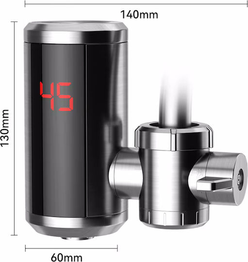 Wall Mounted Electric Single-Phase Instant Heater Tap for Kitchen 3kW