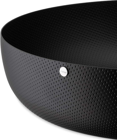 Alessi Φρουτιέρα Inox Μαύρη 21εκ.
