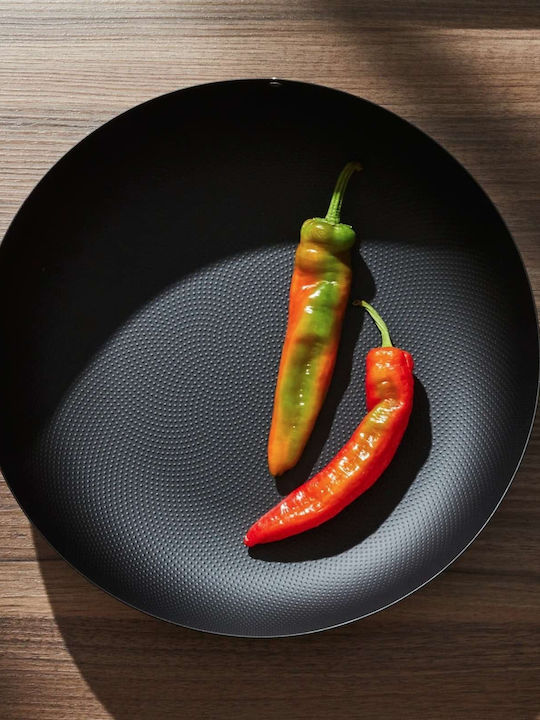 Alessi Obstschale Inox Schwarz 21cm