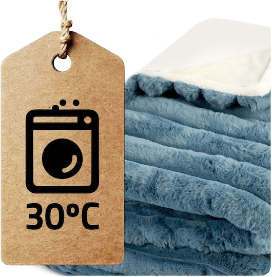 Berdsen mit Timer Blau 160W 160x180cm