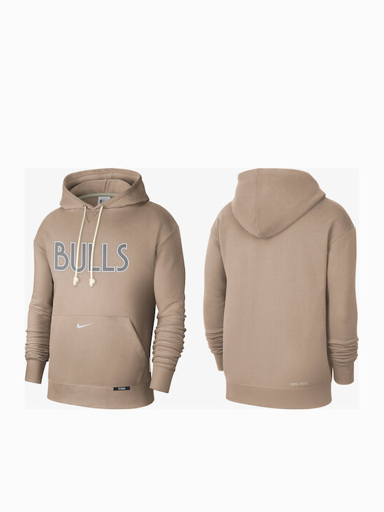 Standard Issue Dri-Fit Sweatshirt with Hood Brown