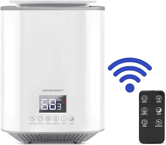 Berdsen BD-502 Υγραντήρας / Ιονιστής 35W για Χώρους 25m² White