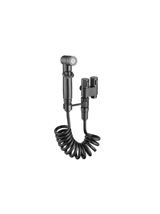 AZ-100 Wall Mounted Bidet Set Silver