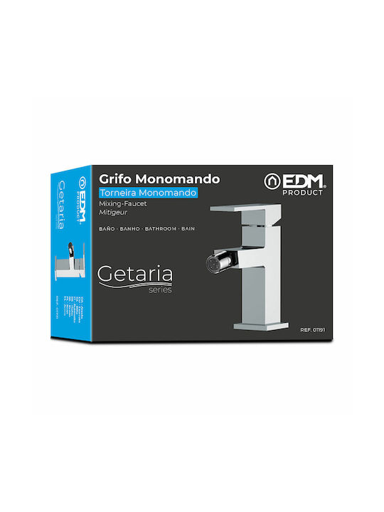 EDM Grupo Getaria Bidet Faucet Silver