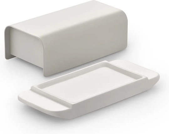 Alessi Mattina Съд за масло от порцелан Сив 1pcs
