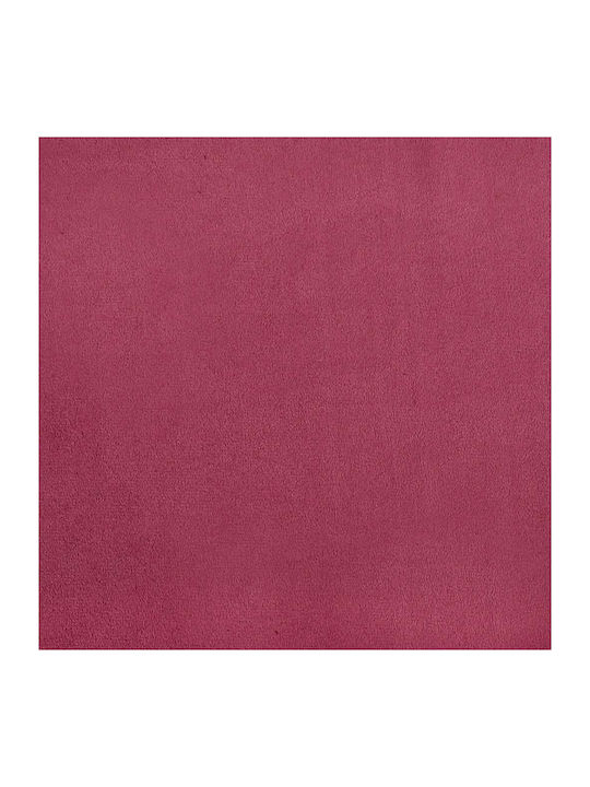 Scaun De Relaxare Cu Puf Din Catifea Roșu Vin 64x74x84cm
