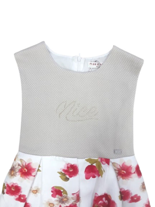 Girls Dress Sleeveless Floral Floral