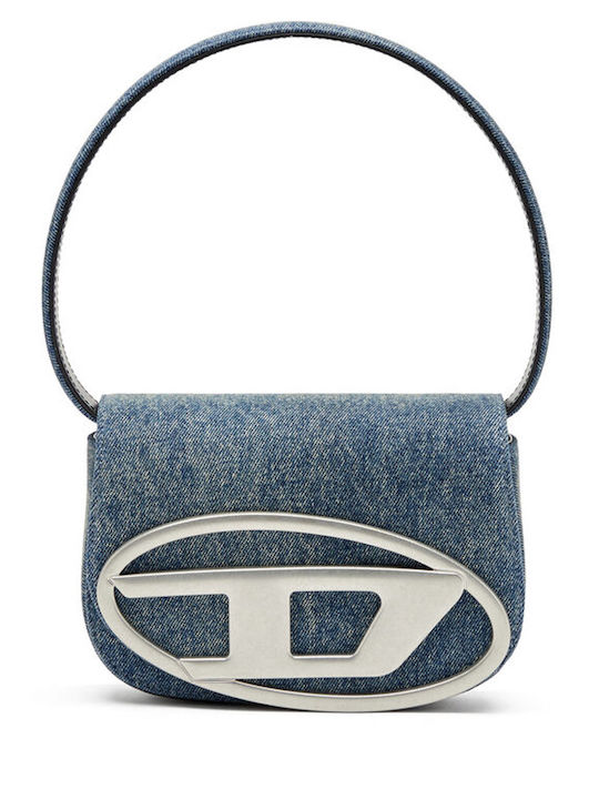 Diesel Leather Women's Bag Shoulder Blue