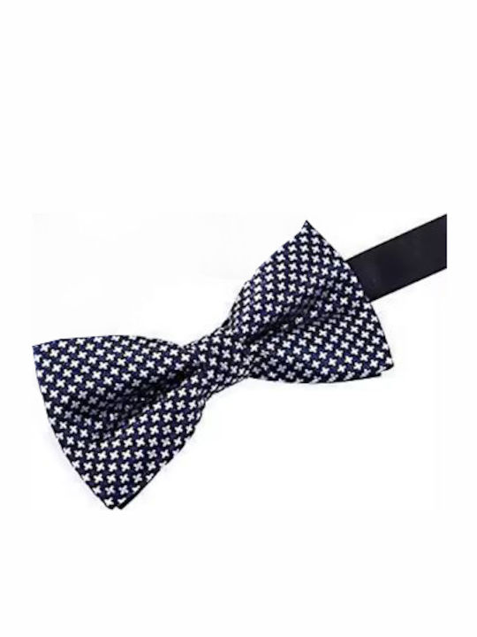 Martin & Co Bow Tie Martin & Co Blue Print Bow Tie