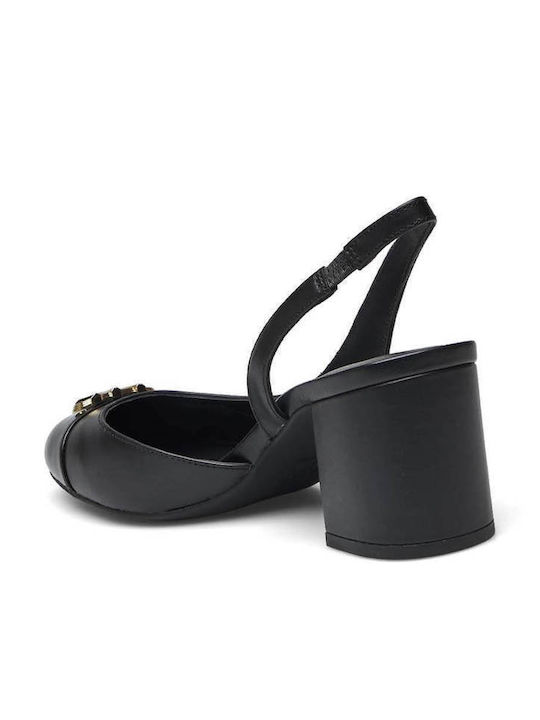 Perla Flex Toe Cap Pump Pantofi cu toc Negre