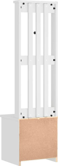 Sandens Mobilier de Intrare cu Dulap pentru Pantofi 45x40x159.5cm