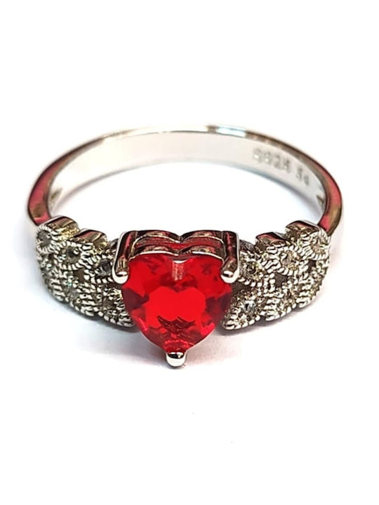 Amalfi Accessories Damen Ring aus Silber