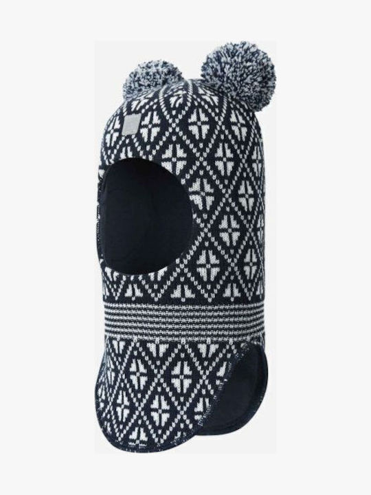 Kinder Mütze Gestrickt Gray
