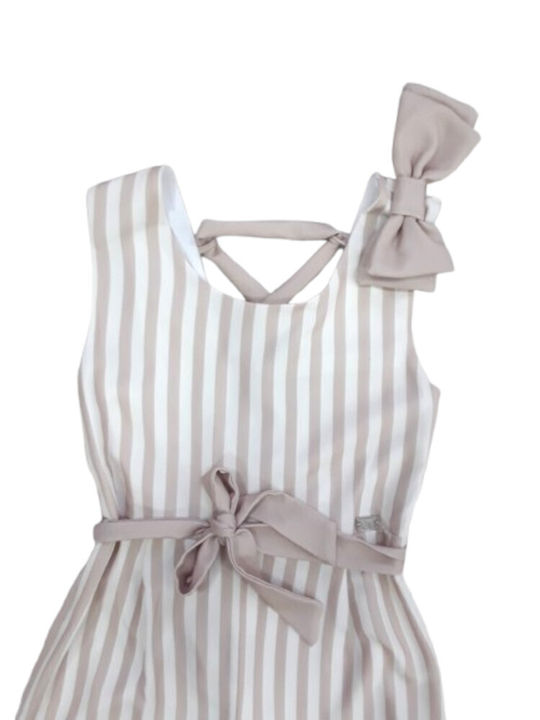 Domina Kids' Jumpsuit Ecru