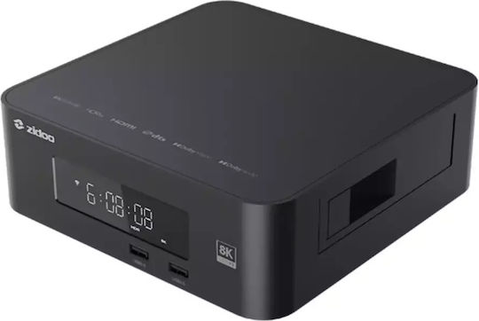 Zidoo TV Box 4K UHD with WiFi 6GB RAM and 6GB Storage Space with Operating System Android