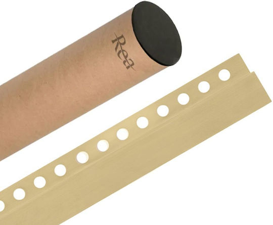 Vordere Duschschwelle 130 cm Bürstengold