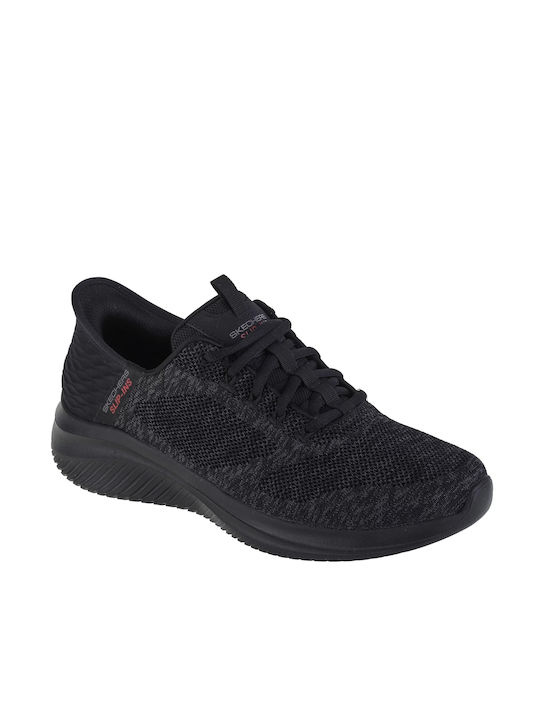 Skechers Ultra Flex Herren Sneakers Schwarz