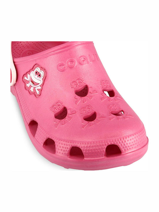 Little Frog Children's Anatomical Beach Shoes Fuchsia
