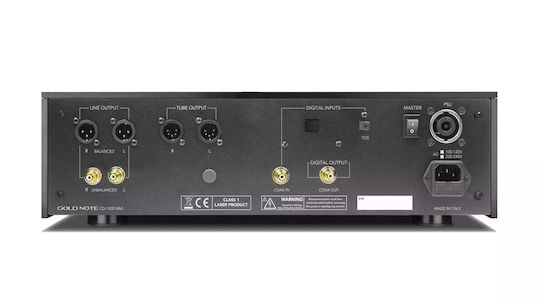 Gold Note Hi-Fi CD Player Ασημί