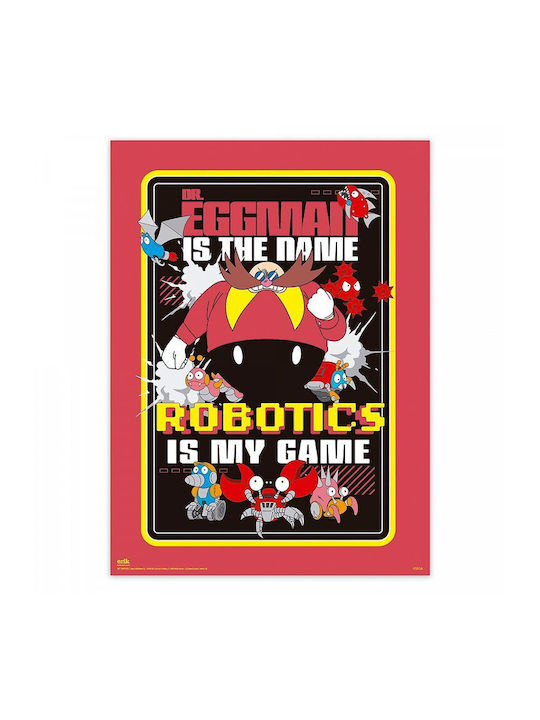 Set of 2 Mini Posters 38x52cm Sonic