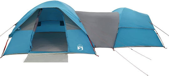 vidaXL Σκηνή Camping Τούνελ Μπλε για 5 Άτομα