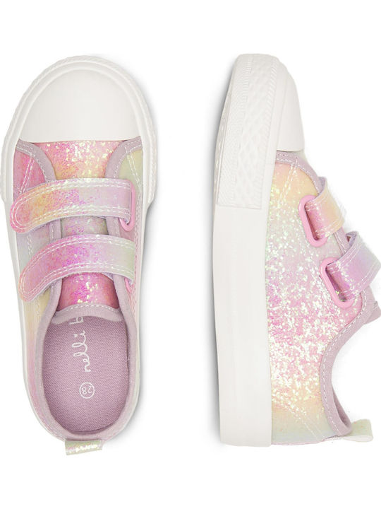 Kids Sneakers High with Scratch Multicolour