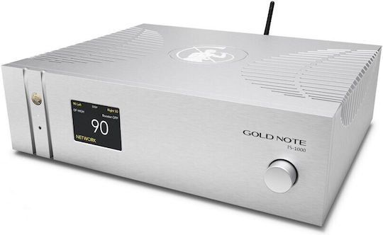 Gold Note IS-1000 Ολοκληρωμένος Ενισχυτής Hi-Fi Stereo 125W/8Ω Ασημί