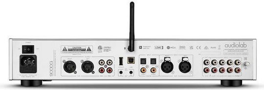 Audiolab Προενισχυτής Hi-Fi Stereo Ασημί
